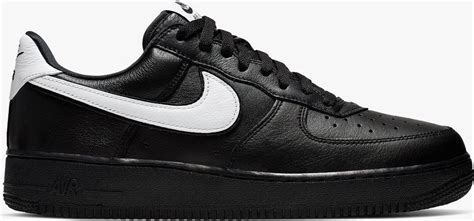 nike air force dames zwart met nike logo|zwarte air force 1.